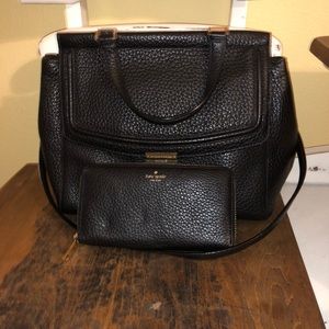 Kate Spade Handbag with matching wallet